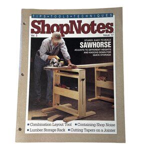 Vintage ShopNotes Woodworking Magazine Issue 17 1994 Illustrated u Tips Tools Te